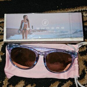 NWOT Blenders Eyewear H Series Pacific Grace Polarized Sunglasses Womens